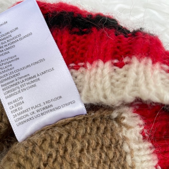 URBAN OUTFITTERS BOYFRIEND STRIPED SWEATER - Picture 5 of 5